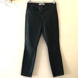 Cookie Johnson Leopard Print Jeans Green Size 25
